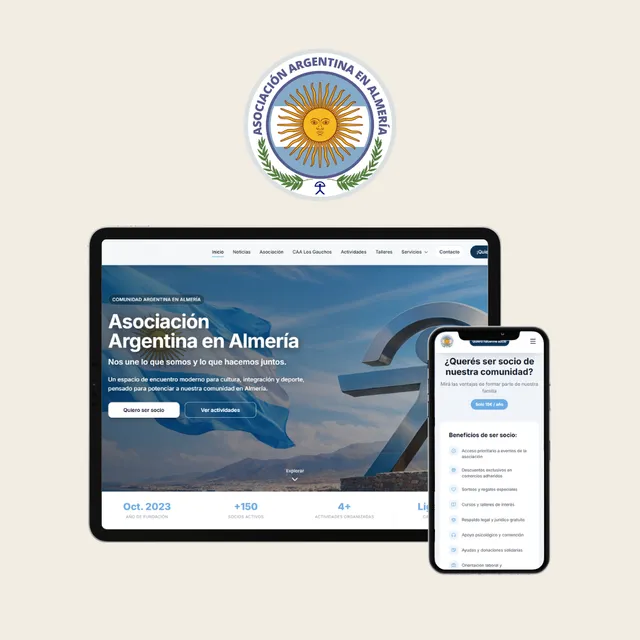 Comunidad Argentina en Almería — Web oficial de la Asociación Argentina en Almería.